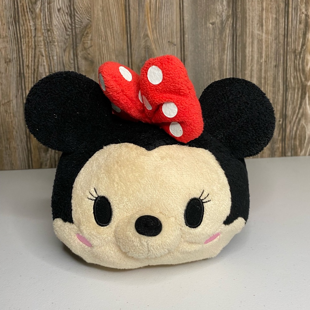 Disney Tsum Tsum Large Jumbo Minnie Mouse Plush 18" 20” - STEAM CLEANED